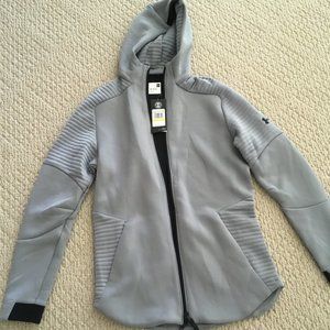 Under Armour UA Men’s Hoodie Jacket - Gray Size M